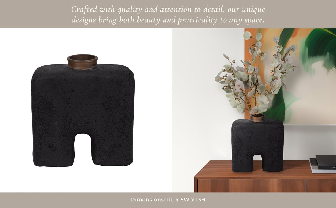 ecomix-13-h-abstract-vase-black-13