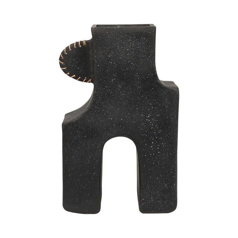 ecomix-19-h-abstract-vase-black-1