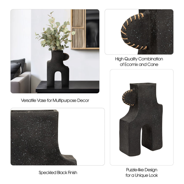 ecomix-19-h-abstract-vase-black-10