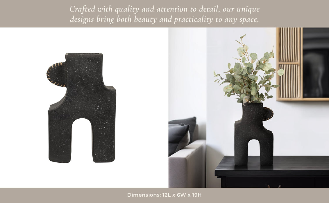 ecomix-19-h-abstract-vase-black-12