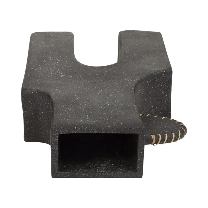 ecomix-19-h-abstract-vase-black-6