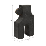 ecomix-19-h-abstract-vase-black-9