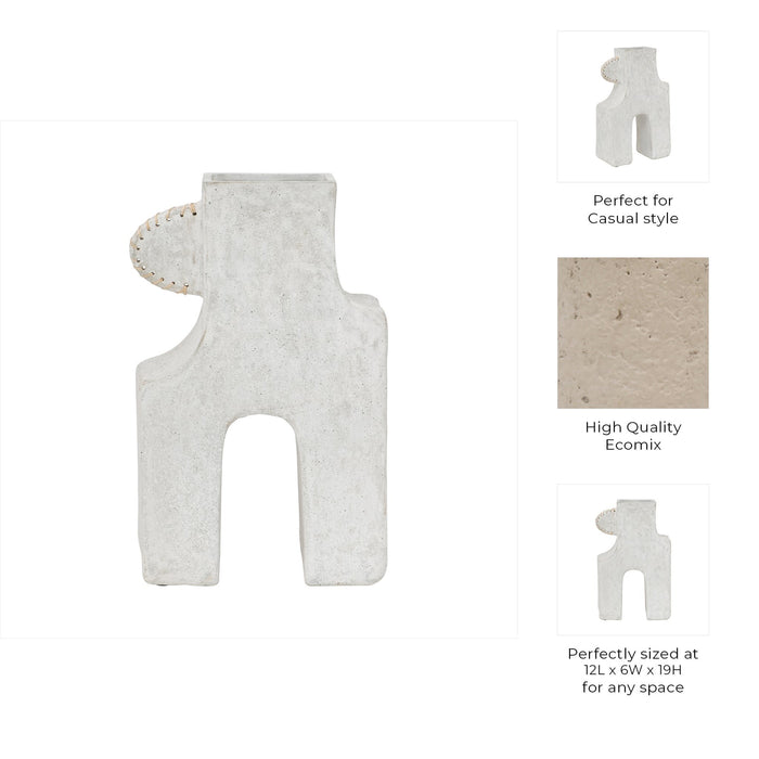 ecomix-19-h-abstract-vase-white-9