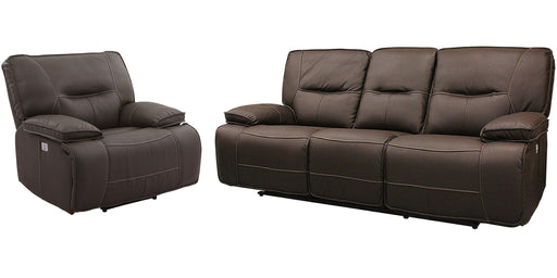 Parker Living Spartacus - Chocolate Power Reclining Sofa and Recliner