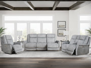Parker Living Linus - Hudson Grey Zero Gravity Power Reclining Sofa