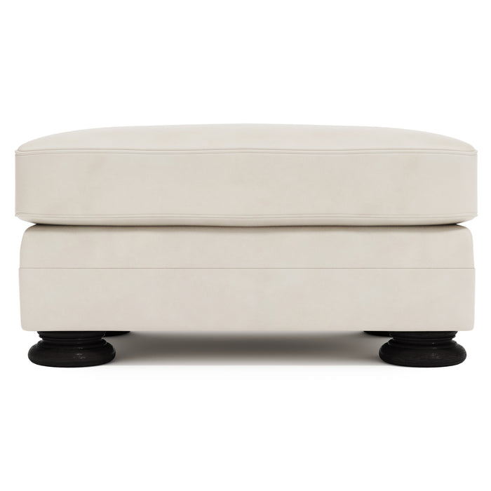 Foster Leather Ottoman - Furniture City (CA)l