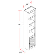 parker-house-boca-22-inch-open-top-bookcase-13