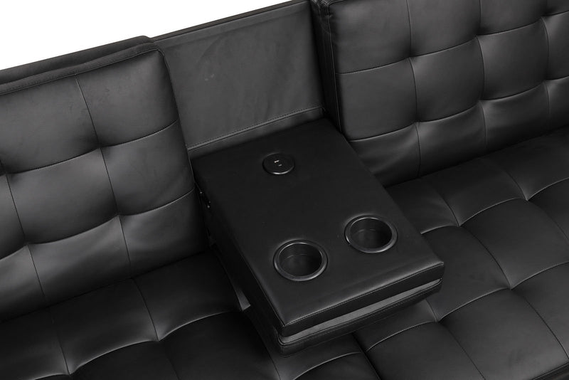 eidsberg-futon-sofa-bed-w-drop-down-table-black-4