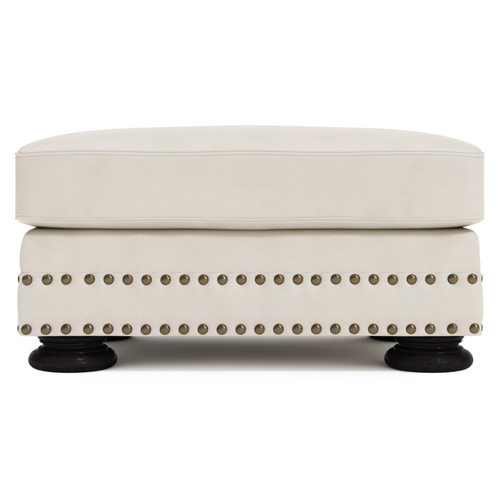 Foster Leather Ottoman - Furniture City (CA)l