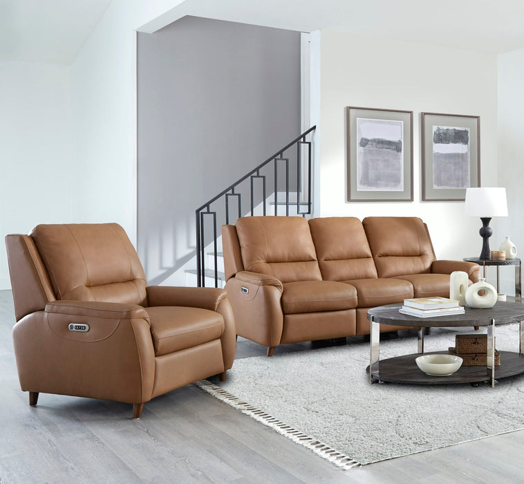 Parker Living Austin - Caramel Cream Power Reclining Sofa and Recliner
