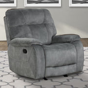 Parker Living Cooper - Shadow Grey Manual Reclining Sofa Loveseat and Recliner