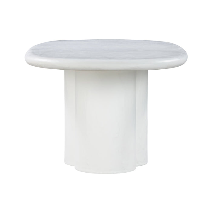elika-white-faux-plaster-oval-dining-table-4