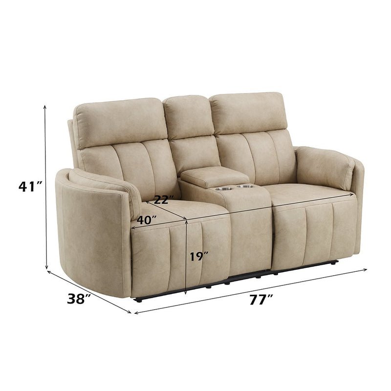 elison-dark-beige-polished-microfiber-motion-loveseat-w-console-10