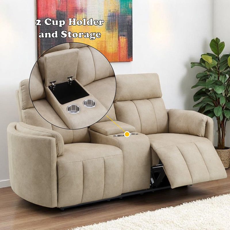 elison-dark-beige-polished-microfiber-motion-loveseat-w-console-11