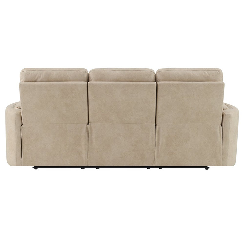 elison-dark-beige-polished-microfiber-motion-sofa-6