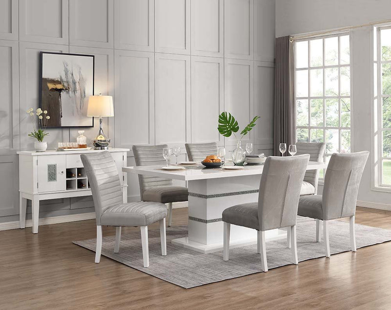 elizaveta-gray-velvet-faux-crystal-diamonds-white-high-gloss-dining-table-w-pedestal-base-5