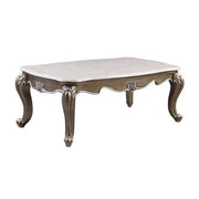 elozzol-natural-marble-top-antique-bronze-coffee-table-1