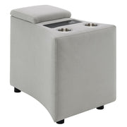 emee-gray-corduroy-console-w-usb-port-2