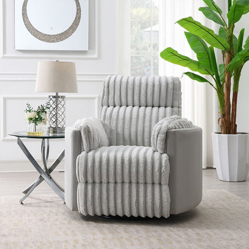 emee-gray-corduroy-glider-recliner-w-swivel-1