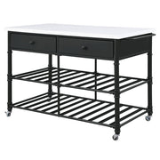 emery-white-natural-marble-top-gray-kitchen-cart-2
