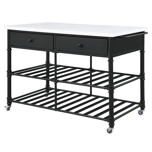 emery-white-natural-marble-top-gray-kitchen-cart-2