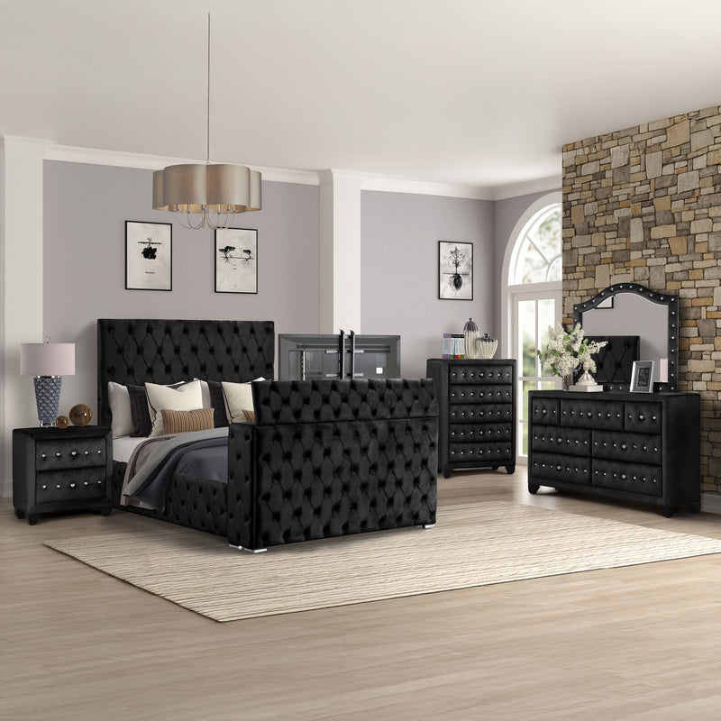 encore-king-5pc-bedroom-set-black-1