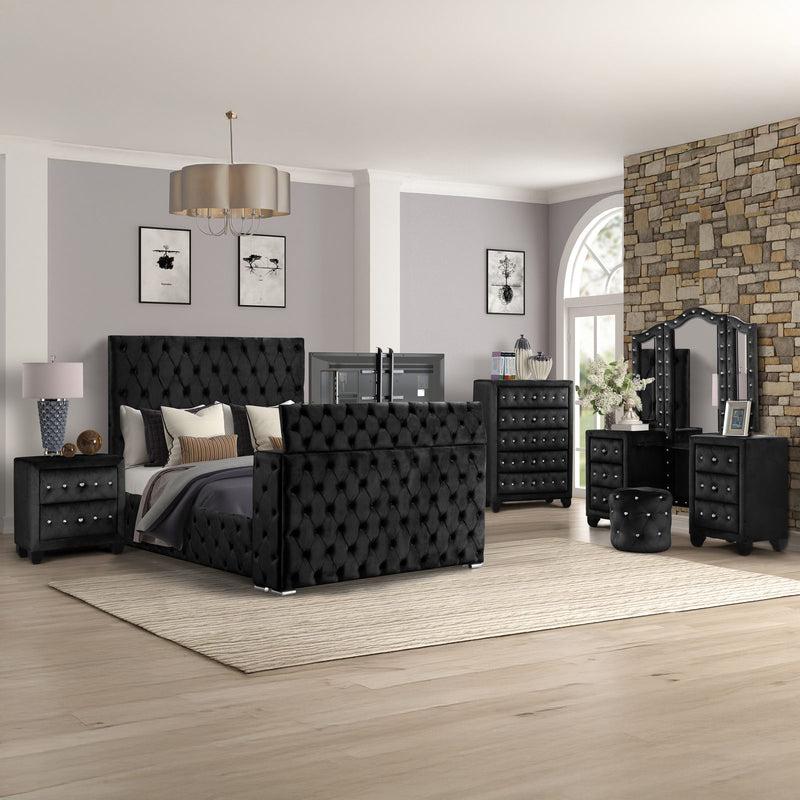 encore-queen-5pc-vanity-bedroom-set-black-1