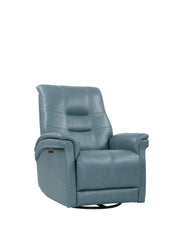 Parker Living Carnegie - Verona Azure - Powered By Freemotion Cordless Power Swivel Glider Recliner Two Pack