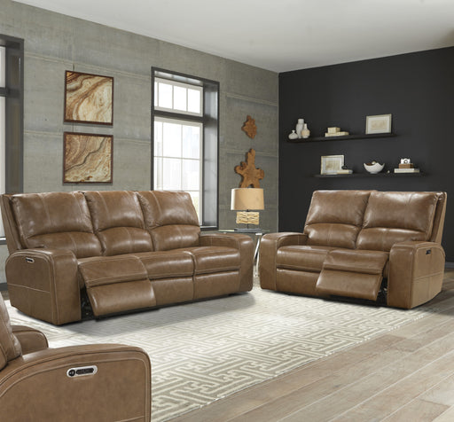 Parker Living Swift - Bourbon Power Reclining Sofa and Loveseat
