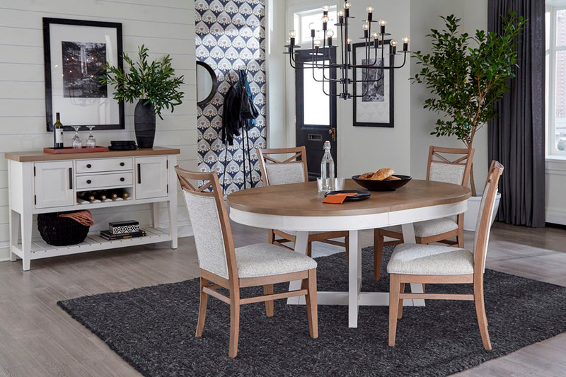 Parker House Americana Modern Dining Upholstered Dining Chair (2/CTN Sold in pairs)