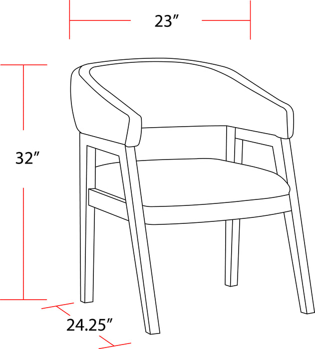 Parker House Escape - Dining Barrel Dining Chair (2/CTN Sold in pairs)