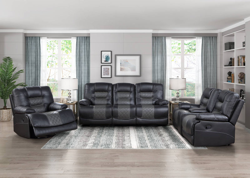 fabian-2-tone-gray-gray-and-dark-gray-double-glider-reclining-love-seat-with-center-console-receptacles-and-usb-ports-4