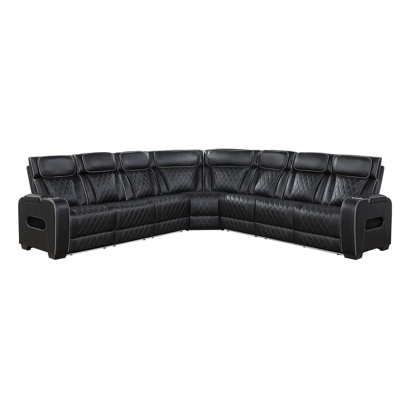 fairway-black-3-3-piece-power-reclining-sectional-with-center-drop-down-cup-holders-power-headrests-storage-arms-top-and-side-cup-holders-charging-ports-reading-lights-wireless-chargers-charging-ports-and-led-lighting-11