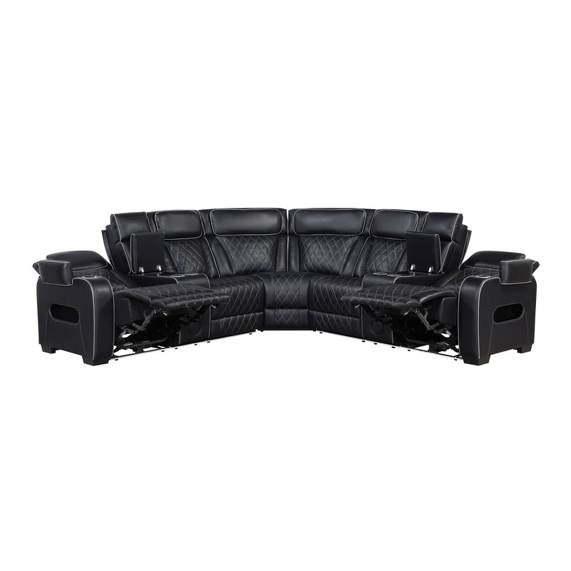 fairway-black-3-3-piece-power-reclining-sectional-with-consoles-power-headrests-storage-arms-top-and-side-cup-holders-charging-ports-wireless-speakers-and-led-lighting-14