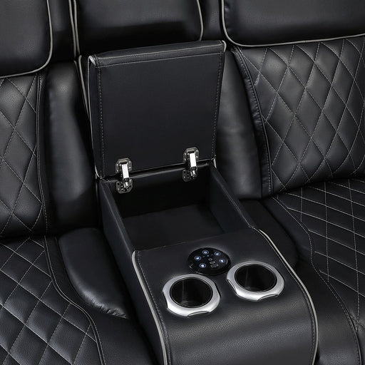 fairway-black-3-3-piece-power-reclining-sectional-with-left-side-console-drop-down-cup-holders-power-headrests-storage-arms-top-and-side-cup-holders-reading-lights-charging-ports-wireless-speakers-two-wireless-chargers-and-led-lighting-2