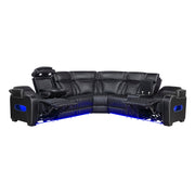 fairway-black-3-3-piece-power-reclining-sectional-with-right-side-console-drop-down-cup-holders-power-headrests-storage-arms-top-and-side-cup-holders-reading-lights-charging-ports-wireless-speakers-two-wireless-chargers-and-led-lighting-8