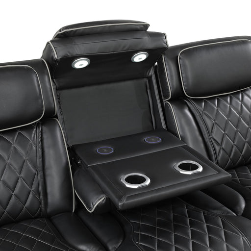 fairway-black-3-3-piece-power-reclining-sectional-with-right-side-console-drop-down-cup-holders-power-headrests-storage-arms-top-and-side-cup-holders-reading-lights-charging-ports-wireless-speakers-two-wireless-chargers-and-led-lighting-2