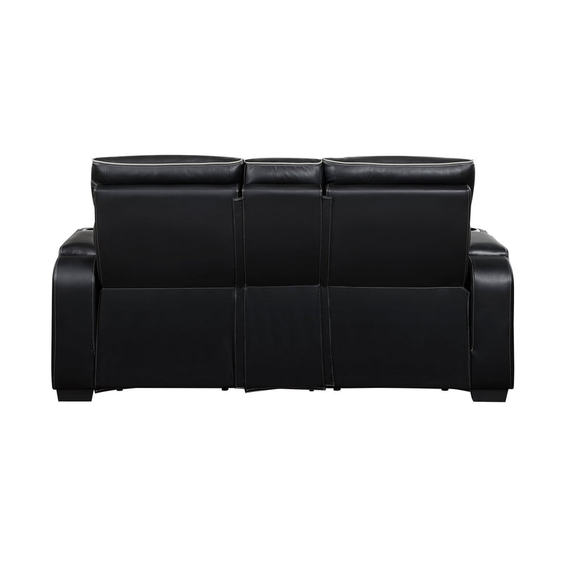 fairway-black-power-double-reclining-love-seat-with-center-console-power-headrests-storage-arms-top-and-side-cup-holders-charging-ports-and-led-lighting-15