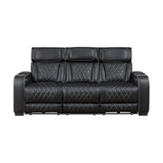 fairway-black-power-double-reclining-sofa-with-center-drop-down-cup-holders-power-headrests-storage-arms-top-and-side-cup-holders-and-reading-lights-two-wireless-chargers-charging-ports-and-led-lighting-10