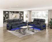 fairway-black-power-double-reclining-sofa-with-center-drop-down-cup-holders-power-headrests-storage-arms-top-and-side-cup-holders-and-reading-lights-two-wireless-chargers-charging-ports-and-led-lighting-15