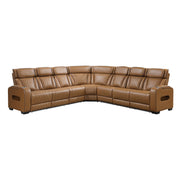 fairway-brown-3-3-piece-power-reclining-sectional-with-center-drop-down-cup-holders-power-headrests-storage-arms-top-and-side-cup-holders-charging-ports-reading-lights-wireless-chargers-charging-ports-and-led-lighting-6