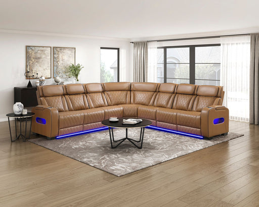 fairway-brown-3-3-piece-power-reclining-sectional-with-center-drop-down-cup-holders-power-headrests-storage-arms-top-and-side-cup-holders-charging-ports-reading-lights-wireless-chargers-charging-ports-and-led-lighting-1
