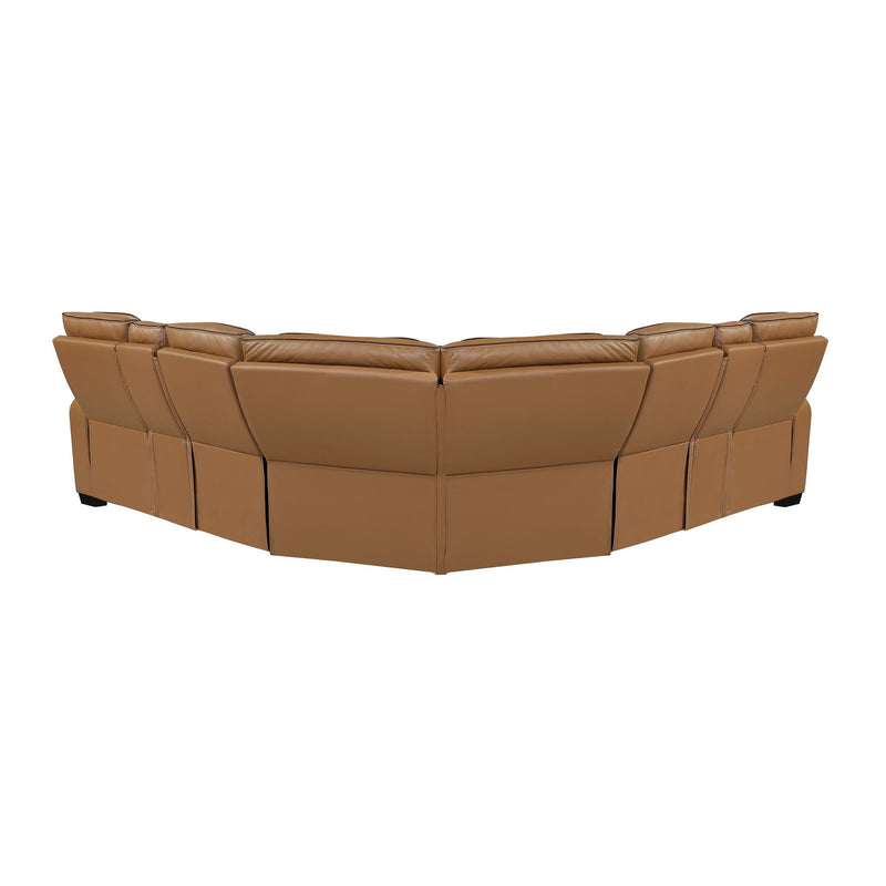 fairway-brown-3-3-piece-power-reclining-sectional-with-consoles-power-headrests-storage-arms-top-and-side-cup-holders-charging-ports-wireless-speakers-and-led-lighting-5