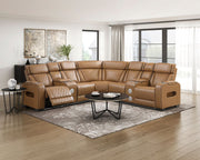 fairway-brown-3-3-piece-power-reclining-sectional-with-consoles-power-headrests-storage-arms-top-and-side-cup-holders-charging-ports-wireless-speakers-and-led-lighting-7