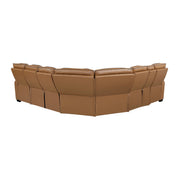 fairway-brown-3-3-piece-power-reclining-sectional-with-left-side-console-drop-down-cup-holders-power-headrests-storage-arms-top-and-side-cup-holders-reading-lights-charging-ports-wireless-speakers-two-wireless-chargers-and-led-lighting-1