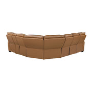 fairway-brown-3-3-piece-power-reclining-sectional-with-right-side-console-drop-down-cup-holders-power-headrests-storage-arms-top-and-side-cup-holders-reading-lights-charging-ports-wireless-speakers-two-wireless-chargers-and-led-lighting-10