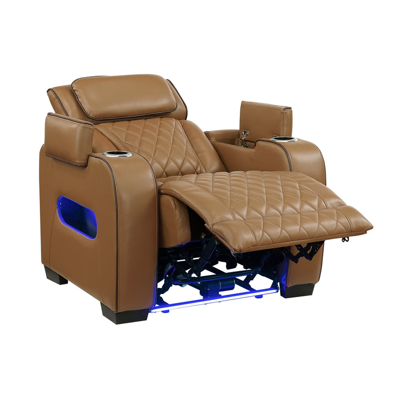 fairway-brown-power-reclining-chair-with-power-headrest-cup-holders-and-storage-arms-top-and-side-charging-ports-and-led-lighting-6