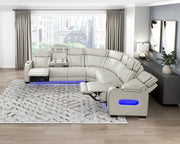 fairway-taupe-3-3-piece-power-reclining-sectional-with-center-drop-down-cup-holders-power-headrests-storage-arms-top-and-side-cup-holders-charging-ports-reading-lights-wireless-chargers-charging-ports-and-led-lighting-2