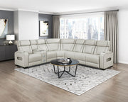fairway-taupe-3-3-piece-power-reclining-sectional-with-left-side-console-drop-down-cup-holders-power-headrests-storage-arms-top-and-side-cup-holders-reading-lights-charging-ports-wireless-speakers-two-wireless-chargers-and-led-lighting-11