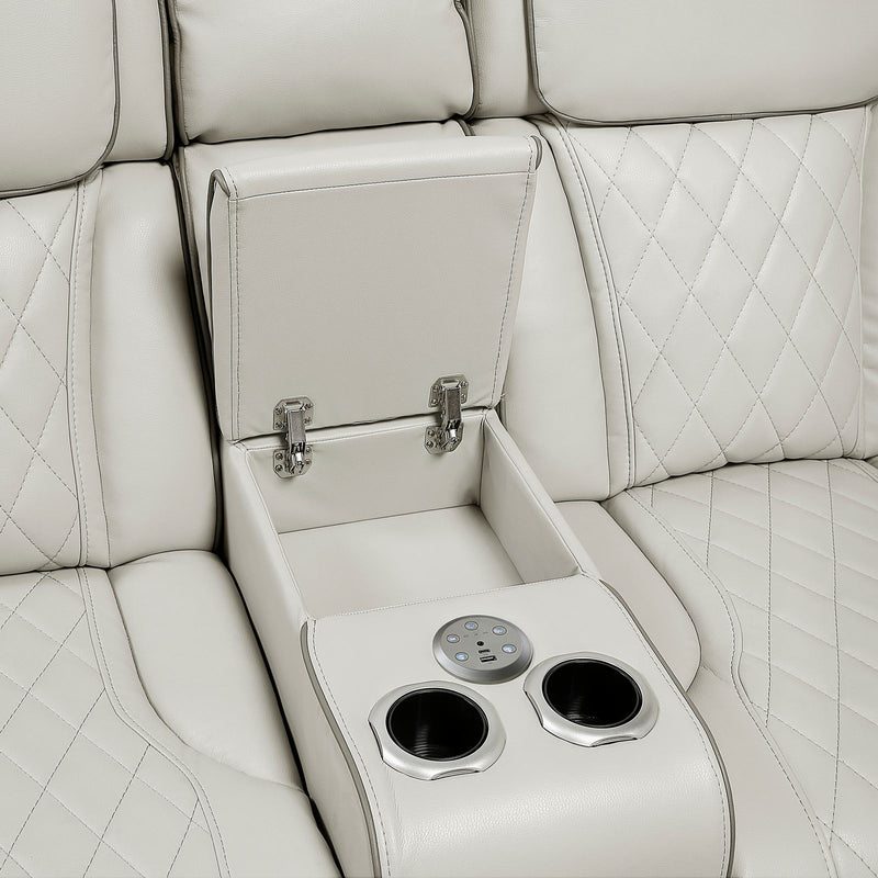 fairway-taupe-3-3-piece-power-reclining-sectional-with-right-side-console-drop-down-cup-holders-power-headrests-storage-arms-top-and-side-cup-holders-reading-lights-charging-ports-wireless-speakers-two-wireless-chargers-and-led-lighting-2